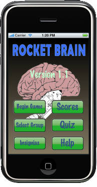 Rocket Brain Menu